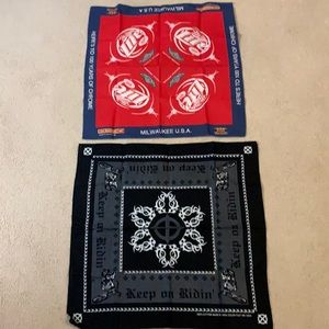 Harley Davison 2003 biker Miller light biker scarfs lot motorcycle